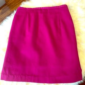 The Limited pink 100% wool mini skirt